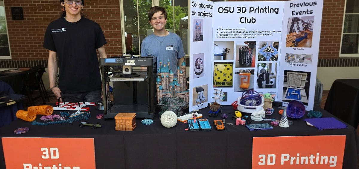 3D Printing Showcase at OSU